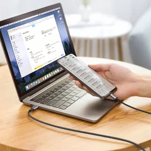 Ugreen kabel przewód USB Typ C - USB Typ C Power Delivery 100W Quick Charge FCP 5A 3m szary (90120 US316) - Kable USB - miniaturka - grafika 12