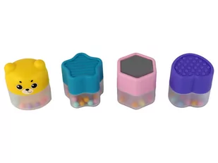 Domek Sorter Interaktywny Różowy Puzzle Edukacyjny - Zabawki interaktywne dla dzieci - miniaturka - grafika 3