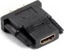 Adapter AV Lanberg HDMI - DVI-D czarny (AD-0010-BK) - Złącza, przejściówki, adaptery - miniaturka - grafika 1