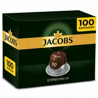 Kawa w kapsułkach i saszetkach - Kapsułki do Nespresso Jacobs Espresso Intenso 100 szt. - miniaturka - grafika 1