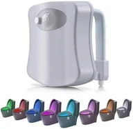 Taśmy LED - M001A  LAMPKA LED DO WC TOALETY CZUJNIK RUCHU ZMIERZCHU - miniaturka - grafika 1