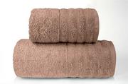 Ręczniki - Greno Ręcznik bawełniany Alexa Brązowy - miniaturka - grafika 1