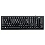 Klawiatury - Genius Smart KB-100 COPILOT, klawiatura CZ/SK, klasyczna, przewodowa (USB), czarna  31300005423 - miniaturka - grafika 1