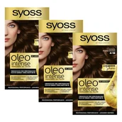 Farby do włosów i szampony koloryzujące - 3x Farba do włosów Syoss Mokka - miniaturka - grafika 1