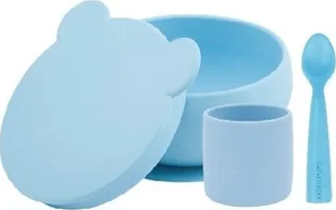 MINIKOIOI MINIKOIOI set BLW I, 6m+, Mineral Blue, 101350006 - Miseczki i talerzyki dla dzieci - miniaturka - grafika 1