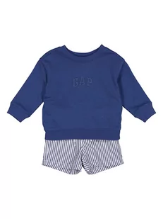 GAP 2-częściowy zestaw w kolorze granatowym - Bluzy i sweterki niemowlęce - miniaturka - grafika 1