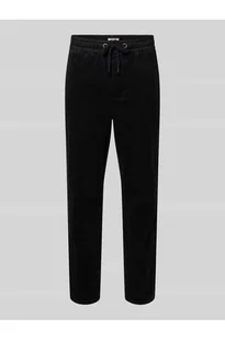 Spodnie sztruksowe o kroju tapered z mieszanki bawełny model LINUS - Only & Sons - Spodnie męskie - miniaturka - grafika 1