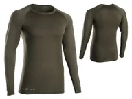 Koszulki męskie - Bielizna Termoaktywna Koszulka z Długim Rękawem - Zielona XXL / 3XL - miniaturka - grafika 1