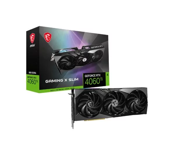 MSI GeForce RTX 4060 Ti GAMING X SLIM 8GB GDDR6 128bit DLSS