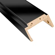 Ościeżnice - Belka górna ościeżnicy regulowanej 70 czarny mat zakres 180-220 mm Nawadoor - miniaturka - grafika 1