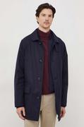 Płaszcze męskie - Polo Ralph Lauren płaszcz wełniany kolor granatowy przejściowy - miniaturka - grafika 1