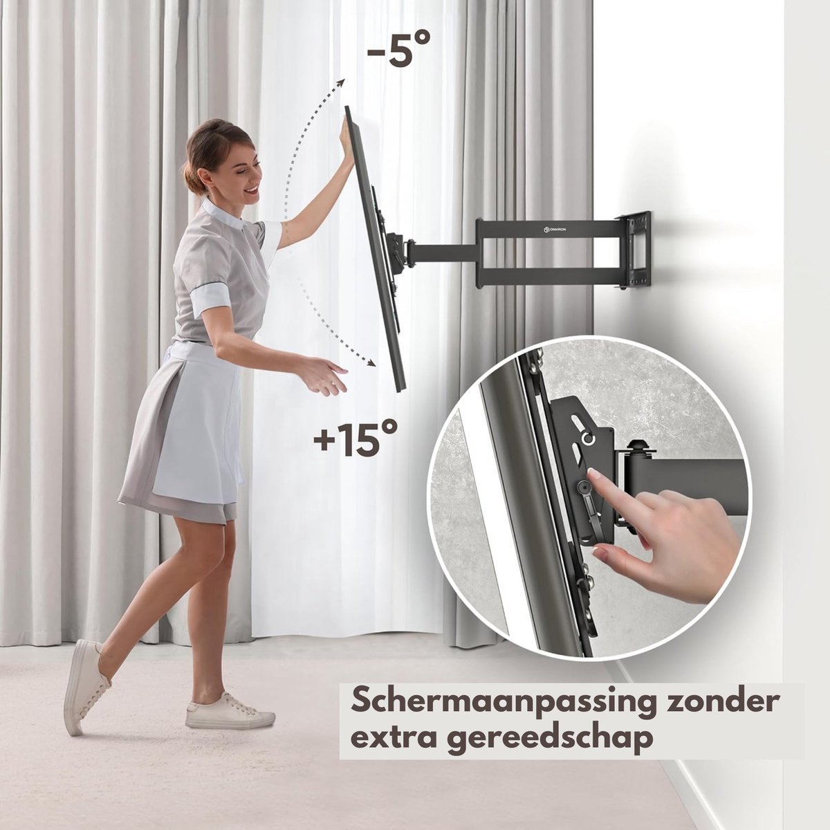 ONKRON TV SET ACC WALL MOUNT/40-75