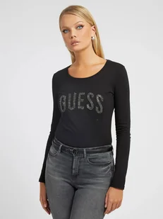 Long Sleeve Guess W2Bi40 I3Z13 Jblk Xs - Koszulki i topy damskie - miniaturka - grafika 1