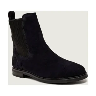 Tommy Hilfiger Sztyblety zamsz - Sztyblety damskie - miniaturka - grafika 1