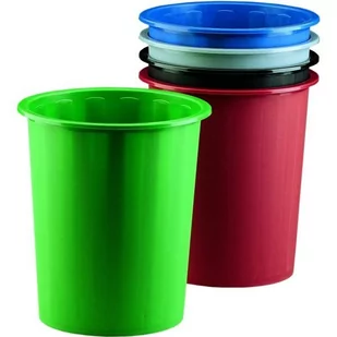 Donau Kosz na śmieci , pełny, 14l, czarny D305-01 - Kosze biurowe - miniaturka - grafika 2