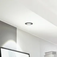 Oprawy, klosze i abażury - Arcchio LED downlight Lirin, czarny, 4000K - miniaturka - grafika 1