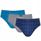 Majtki męskie - Henderson 3-Pak Slipy Męskie 1446_K587 M - miniaturka - grafika 1