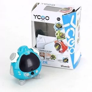 YCOO Robot interaktywny figurka Quizzie gra blue - Roboty dla dzieci - miniaturka - grafika 1