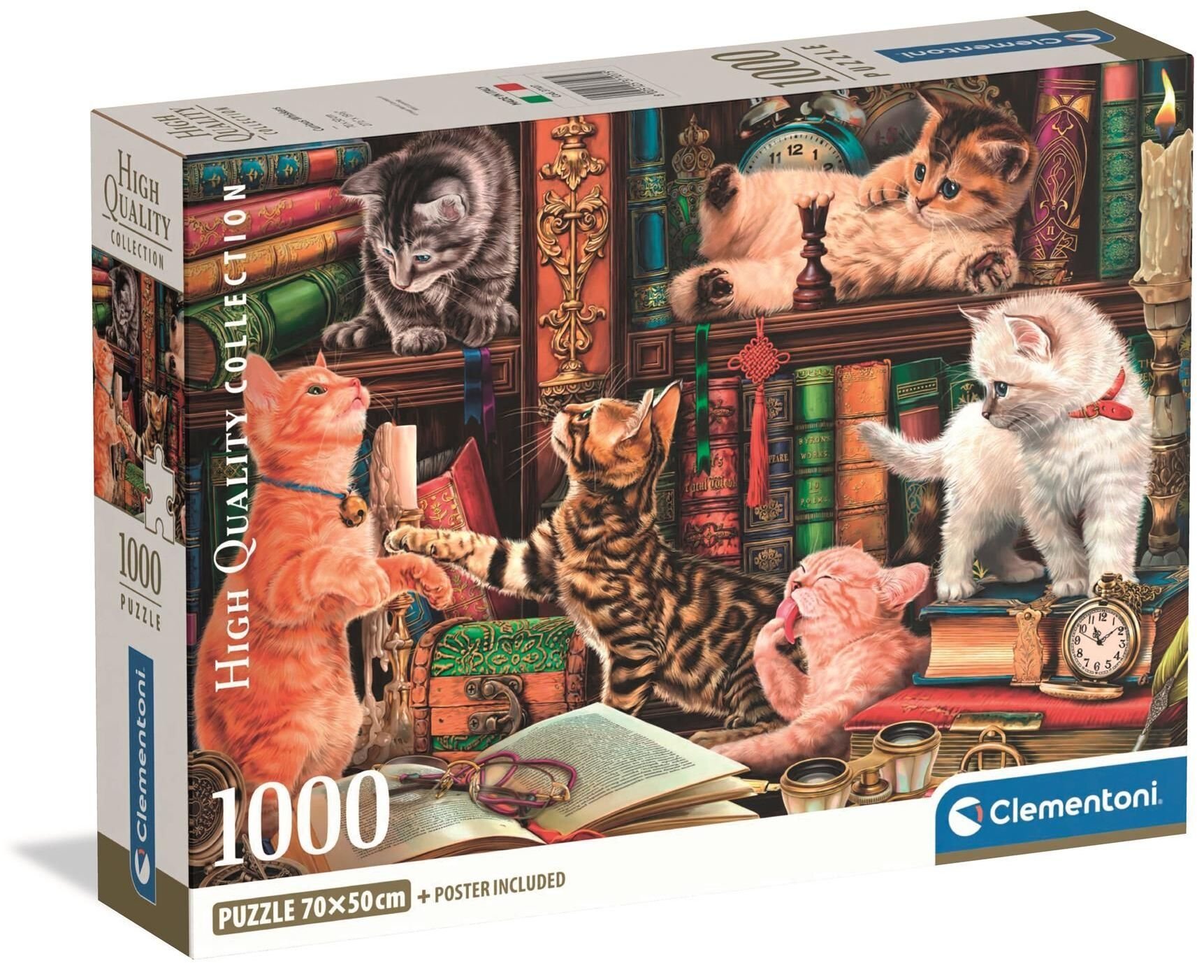 CLE puzzle 1000 Compact Curious Whiskers 37107