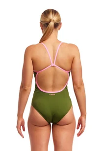 FUNKITA Strój kąpielowy damski jednoczęściowy SINGLE STRAP ONE PIECE glam camo - Stroje kąpielowe - miniaturka - grafika 2