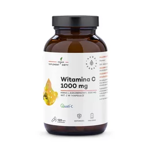 Witamina C 1000 mg 120 Kapsułek - Witaminy i minerały - miniaturka - grafika 1