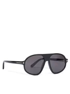 Okulary przeciwsłoneczne - Tom Ford Okulary przeciwsłoneczne FT1178 01A Czarny - miniaturka - grafika 1