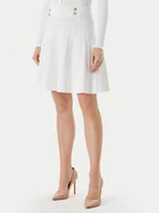 Spódnice - Guess Spódnica mini W5YD65 Z0130 Biały Regular Fit - miniaturka - grafika 1