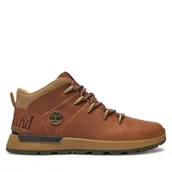 Botki męskie - Trzewiki Timberland TB0A6DQDEJD1 Brązowy - miniaturka - grafika 1