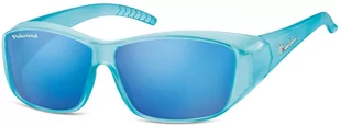 Montana Niebieskie Okulary z Polaryzacją HD Fit Over dla Kierowców, nakładane na Korekcyjne FO4G FO4G - Okulary przeciwsłoneczne - miniaturka - grafika 1