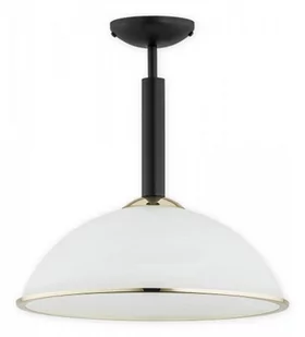 Lemir Lava zwis 1 pł. / czarny matowy + złoty O2921 W1 CZA + ZL O2921 W1 CZA + ZL - Lampy sufitowe - miniaturka - grafika 1