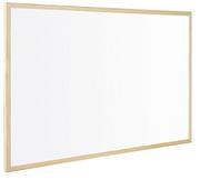 Tablice i flipcharty - Q-Connect Została qcon Whiteboard Wood Frame 60 x 40 cm KF03570 - miniaturka - grafika 1