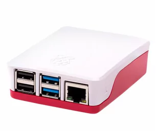 Raspberry Obudowa do Raspberry Pi 4B czerwono-biała RPI-14654 - Pozostałe akcesoria sieciowe - miniaturka - grafika 2
