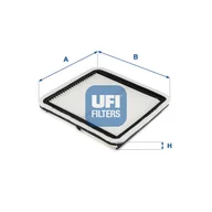 Filtry powietrza - Filtr powietrza UFI Filtry 30.615.00 - miniaturka - grafika 1