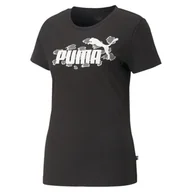 Koszulki sportowe damskie - Koszulka treningowa damska Puma Ess Animal - miniaturka - grafika 1