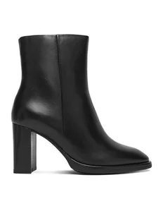 GINO ROSSI Botki EO-LORA-0121991 Czarny - Botki damskie - miniaturka - grafika 1