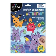 Zabawki kreatywne - Stwórz kosmiczne astrofory, Kidea - miniaturka - grafika 1