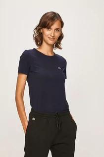 Koszulki sportowe damskie - Lacoste - T-shirt TF0998 - grafika 1