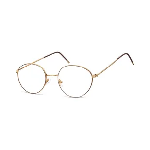 Lenonki Okulary oprawki optyczne 929G brązowa + kawowa - Okulary korekcyjne, oprawki, szkła - miniaturka - grafika 1