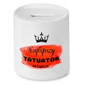 Skarbonki - Skarbonka Dla Korepetytora na Urodziny na Prezent z Nadrukiem ze Zdjęciem + Opakowanie na prezent (wzór 03) - miniaturka - grafika 1