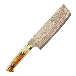 Takeshi Saji OBB Black VG-10 Color Nóż Nakiri 17 cm - Noże kuchenne - miniaturka - grafika 1