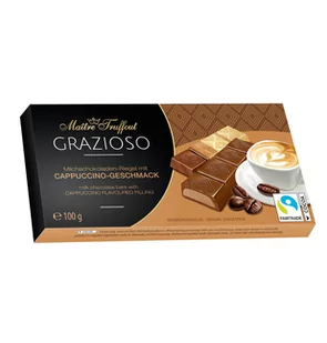 MaitreTruffout Grazioso Czekoladki z Nadzieniem Cappuccino 100 g - Inne słodycze - miniaturka - grafika 1