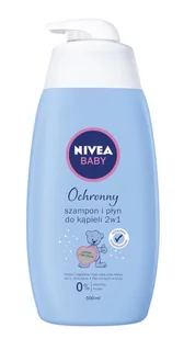Nivea Baby Łagodny Szampon i Płyn do kąpieli 2w1 750ml - Kosmetyki kąpielowe dla dzieci - miniaturka - grafika 1