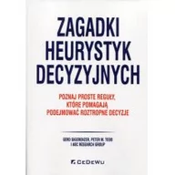 Historia Polski - Gigerenzer Gerd, Todd Peter M. Zagadki heurystyk decyzyjnych - miniaturka - grafika 1