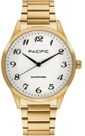 Zegarki męskie - Zegarek męski PACIFIC-stalowy-szkło SZAFIR- BMB-1102-04 - miniaturka - grafika 1
