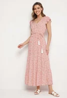 Sukienki - Różowa Sukienka Cadulenn - miniaturka - grafika 1