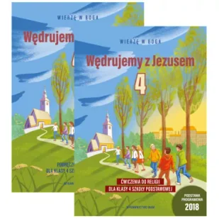 Pakiet Wędrujemy z Jezusem. Podręcznik z zeszytem ćwiczeń do religii dla klasy 4 szkoły podstawowej - Podręczniki dla szkół podstawowych - miniaturka - grafika 1