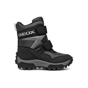 Dziecięce Śniegowce GEOX J HIMALAYA BOY B ABX J46FRE-0FU50-C9211J – Szary - Śniegowce damskie - miniaturka - grafika 1