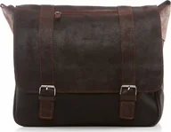 Teczki i aktówki - Belveder Torba studencka listonoszka męska RETRO BV64 - miniaturka - grafika 1