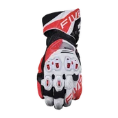 Rękawice motocyklowe - Rękawice Motocyklowe Five RFX1 Złamany Biały/CzerwonyXL - miniaturka - grafika 1