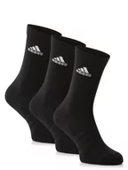 Skarpetki damskie - adidas Sportswear - Skarpety damskie pakowane po 3 szt., czarny - miniaturka - grafika 1